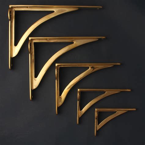 brass metal shelf bracket|solid brass shelf brackets.